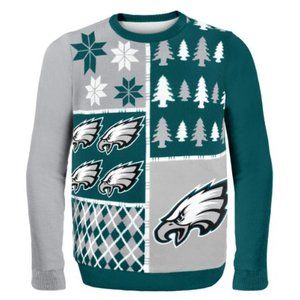 NFL PHILADELPHIA EAGLES Holiday "Ugly Sweater" L